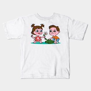 Peace baby Kids T-Shirt